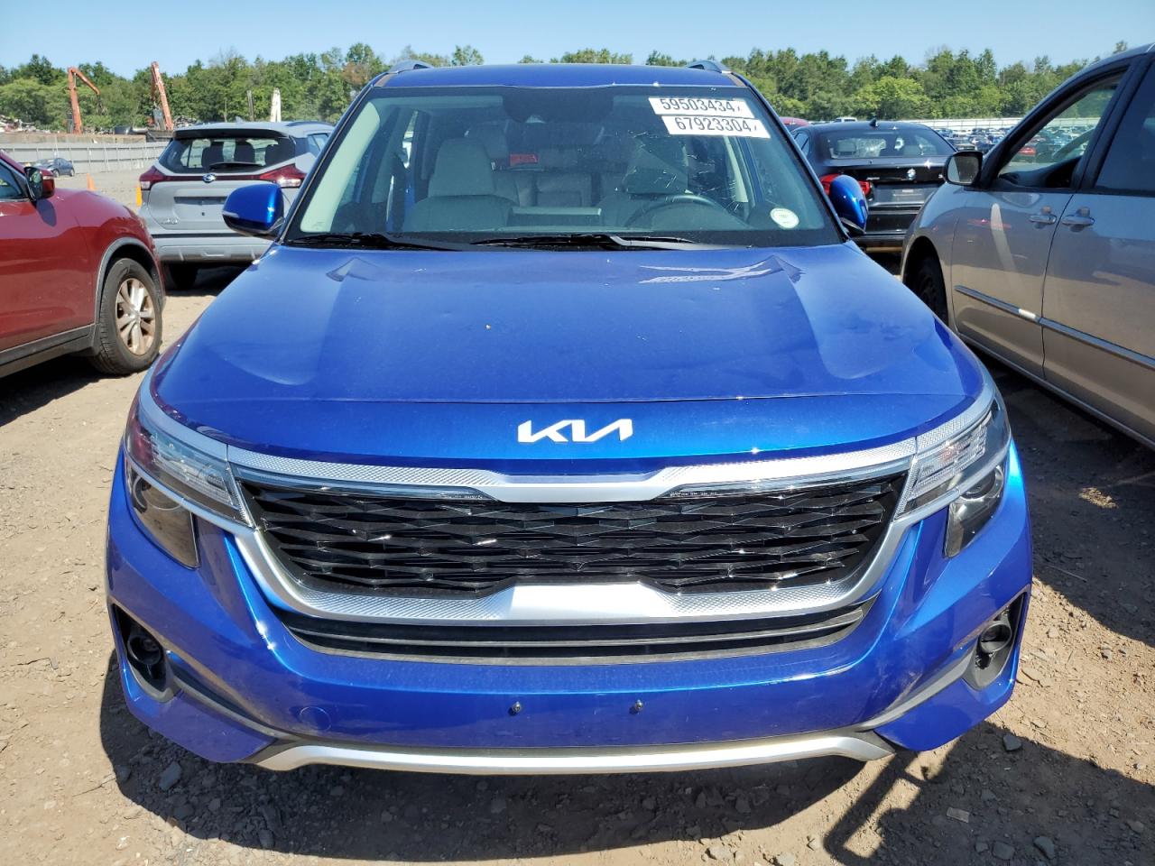 2022 KIA SELTOS EX VIN:KNDERCAAXN7268265