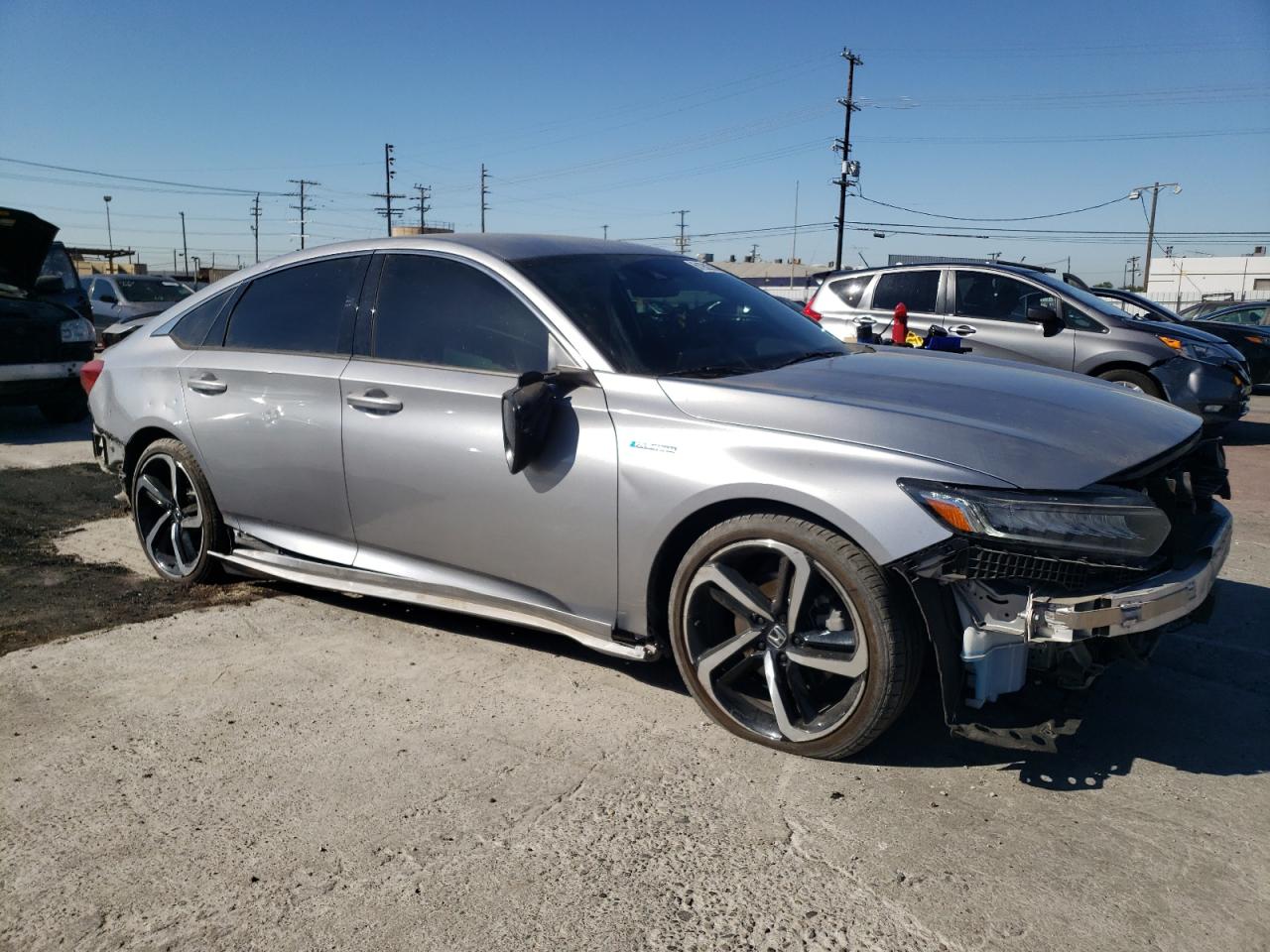 2022 HONDA ACCORD HYBRID SPORT VIN:1HGCV3F26NA041437