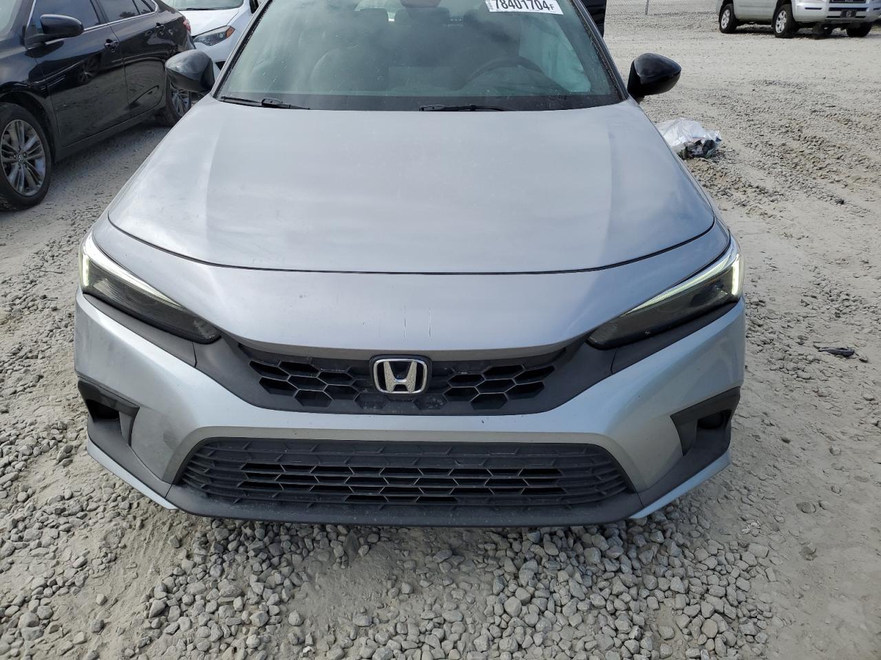 2022 HONDA CIVIC SPORT VIN:19XFL2H81NE005567