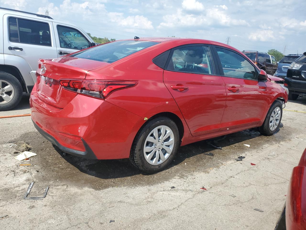 2022 HYUNDAI ACCENT SE VIN:3KPC24A67NE178682