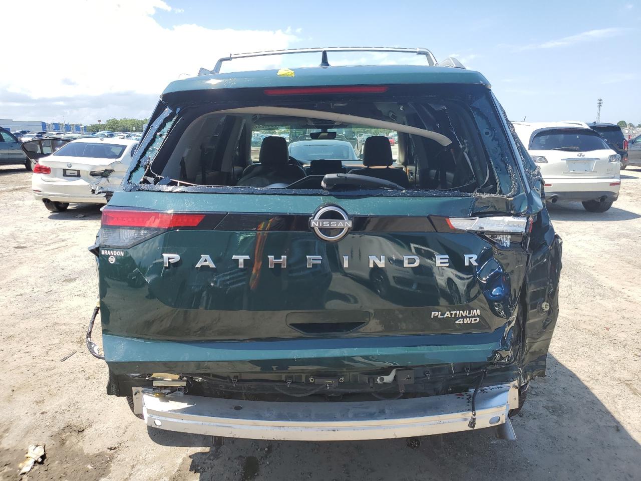 2023 NISSAN PATHFINDER PLATINUM VIN:5N1DR3DK8PC226182