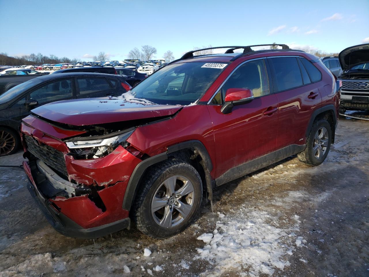 2022 TOYOTA RAV4 XLE VIN:JTMRWRFV8ND161418