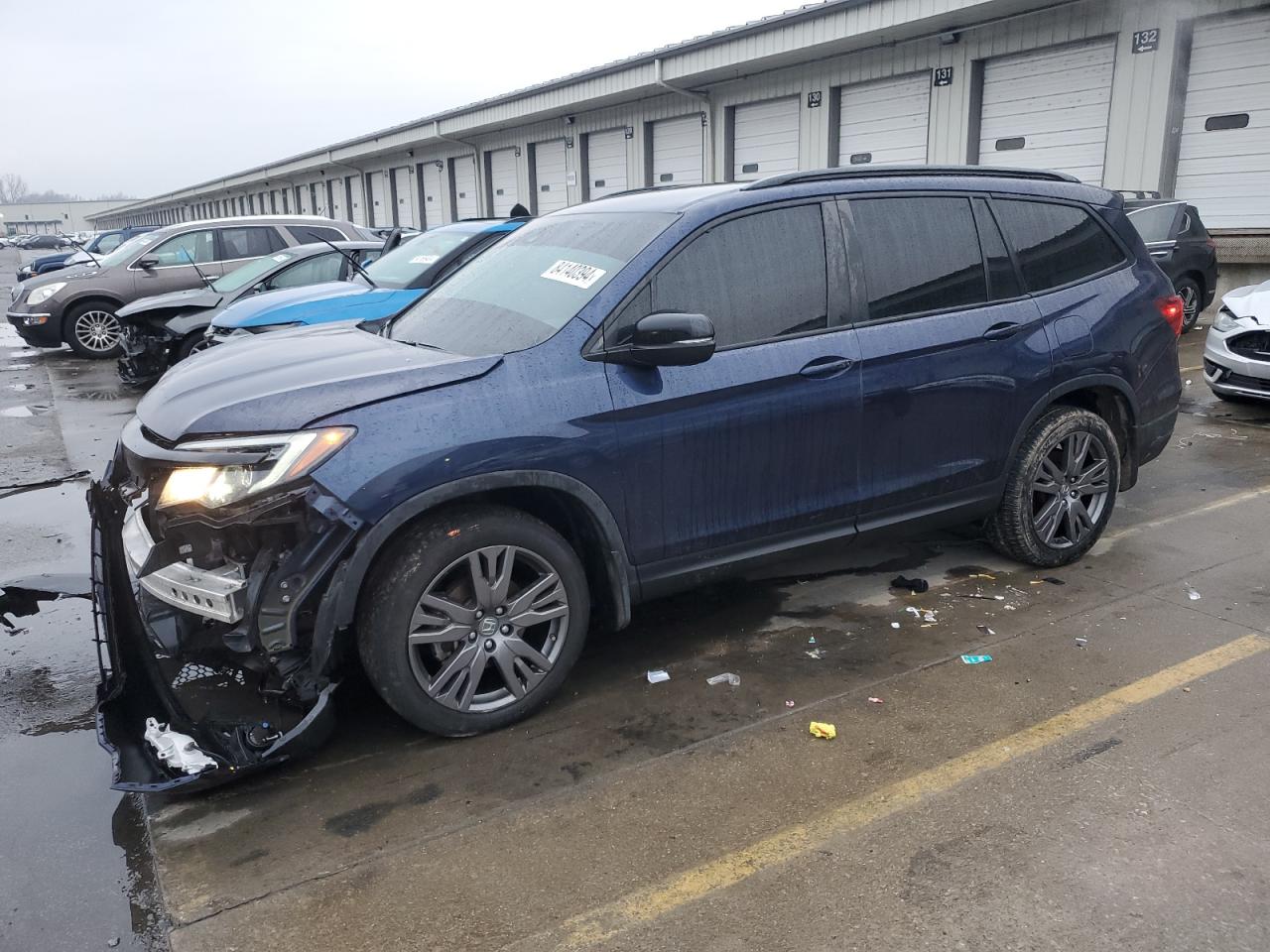 2022 HONDA PILOT SPORT VIN:5FNYF6H32NB046747