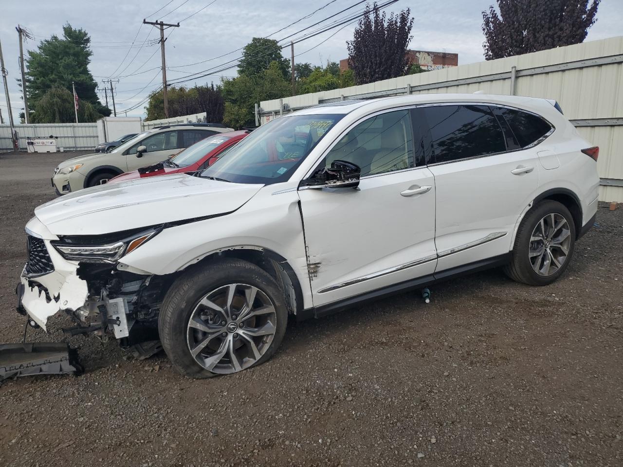 2022 ACURA MDX TECHNOLOGY VIN:5J8YE1H45NL038171