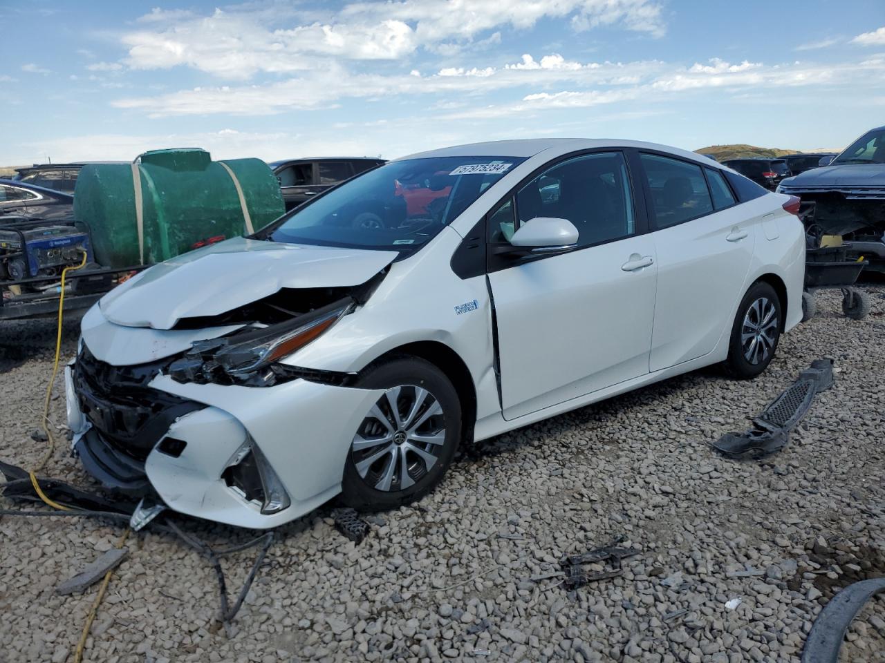 2022 TOYOTA PRIUS PRIME LE VIN:JTDKAMFP3N3228906