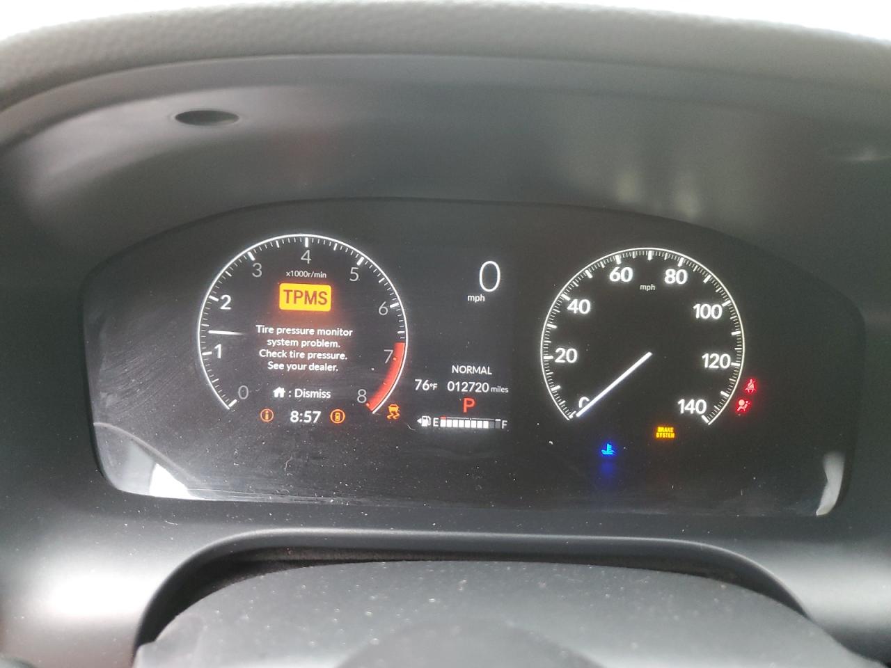 2024 HONDA HR-V SPORT VIN:3CZRZ1H55RM744314