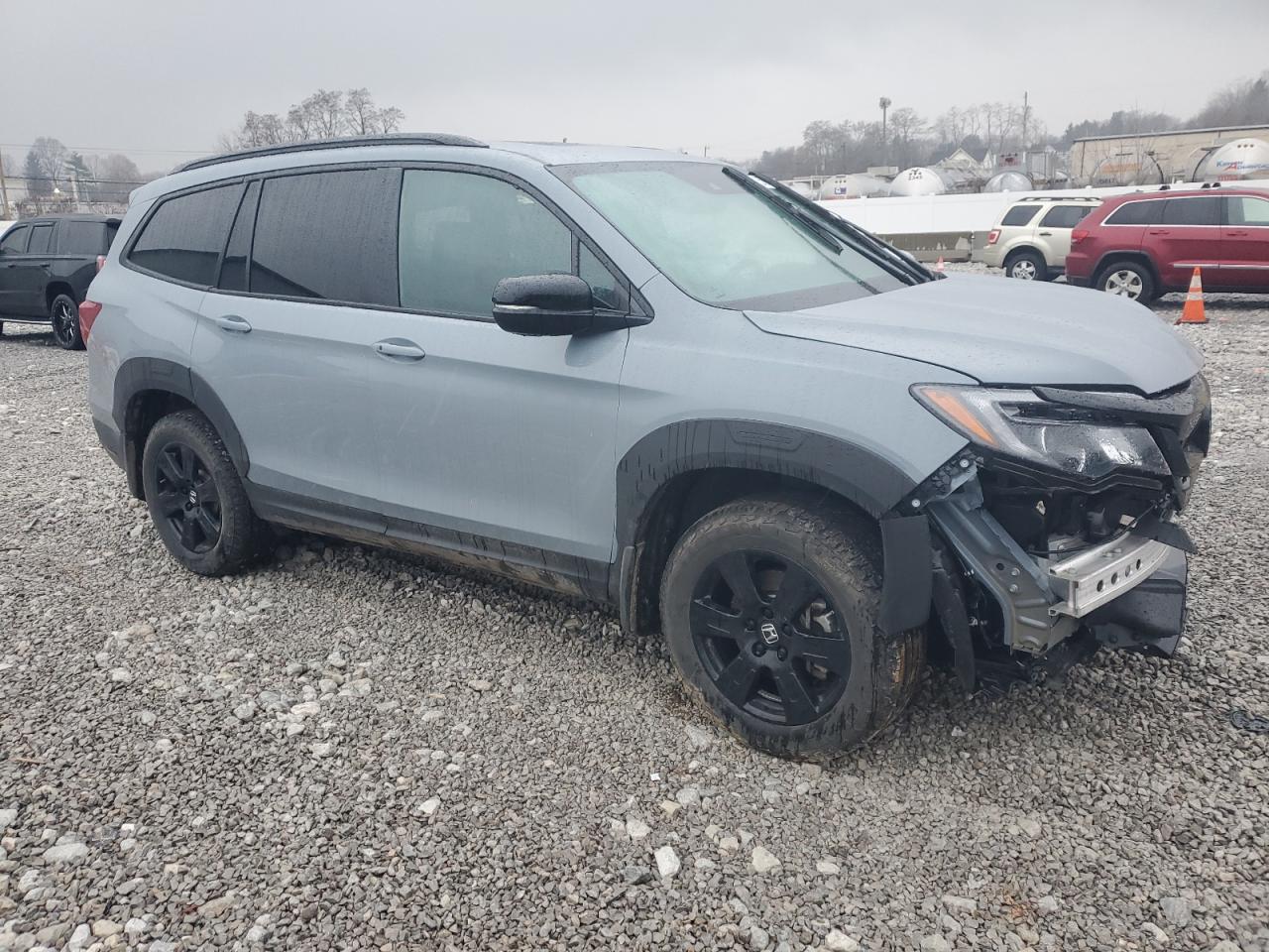 2022 HONDA PILOT TRAILSPORT VIN:5FNYF6H84NB102196