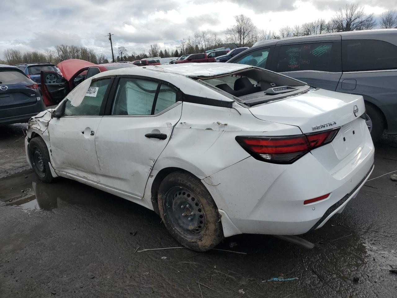 2024 NISSAN SENTRA S VIN:3N1AB8BV9RY209426