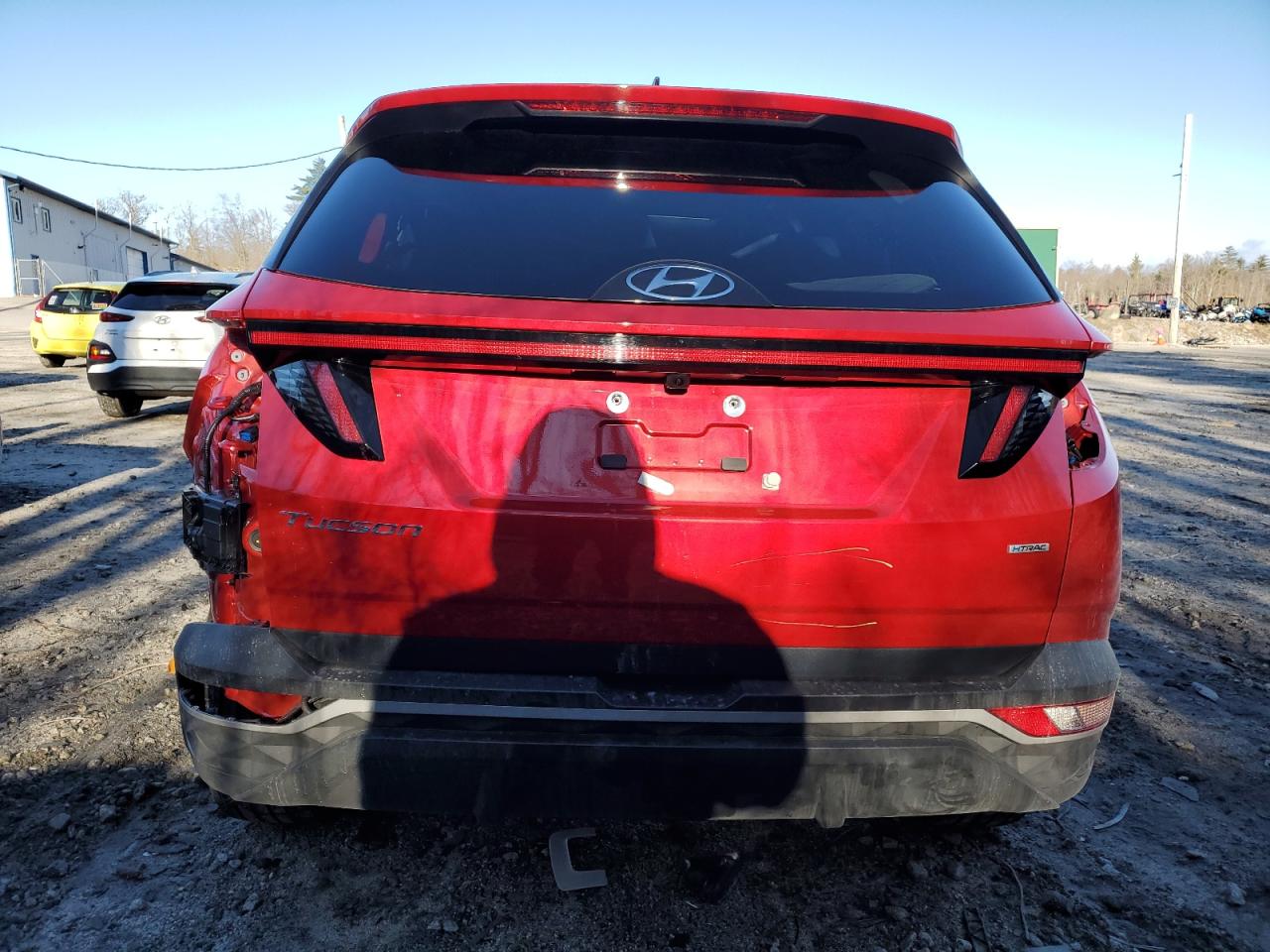 2022 HYUNDAI TUCSON SEL VIN:5NMJFCAE9NH050790