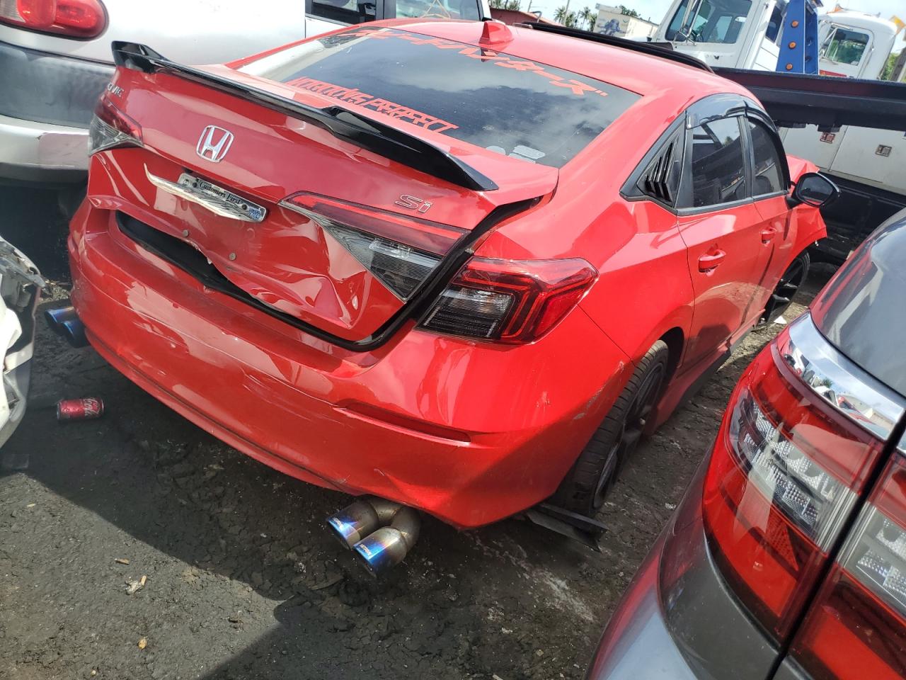 2022 HONDA CIVIC SI VIN:2HGFE1E57NH471282