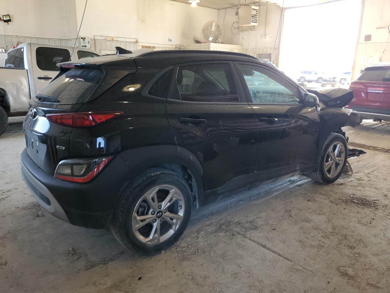 2022 HYUNDAI KONA SEL VIN:KM8K6CAB6NU843091