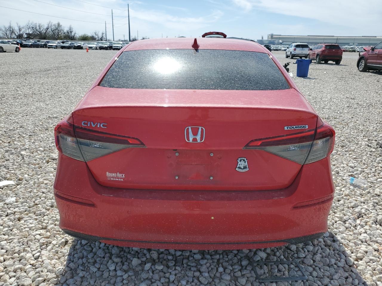 2022 HONDA CIVIC TOURING VIN:2HGFE1F97NH306852