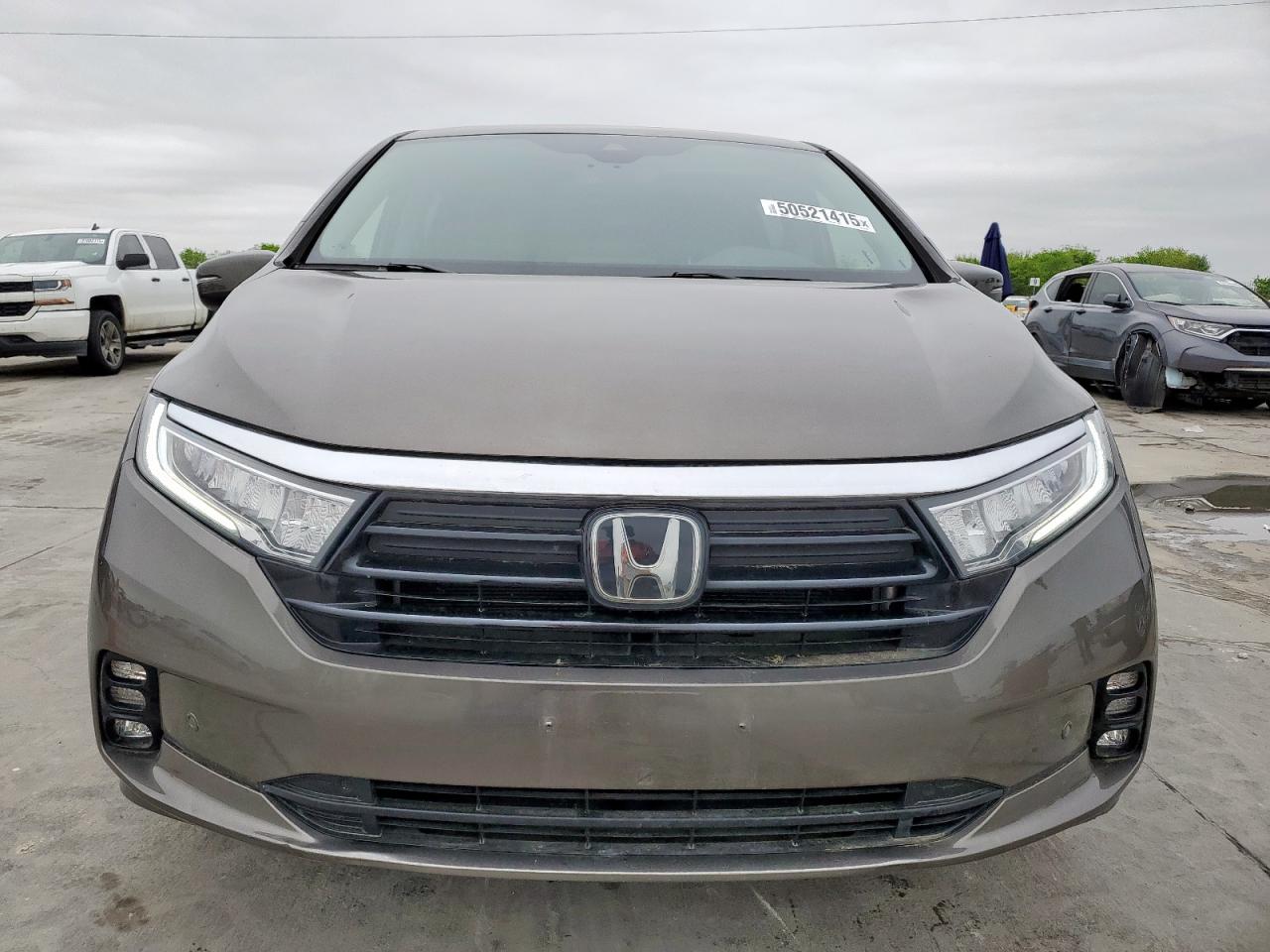2022 HONDA ODYSSEY TOURING VIN:5FNRL6H80NB021824
