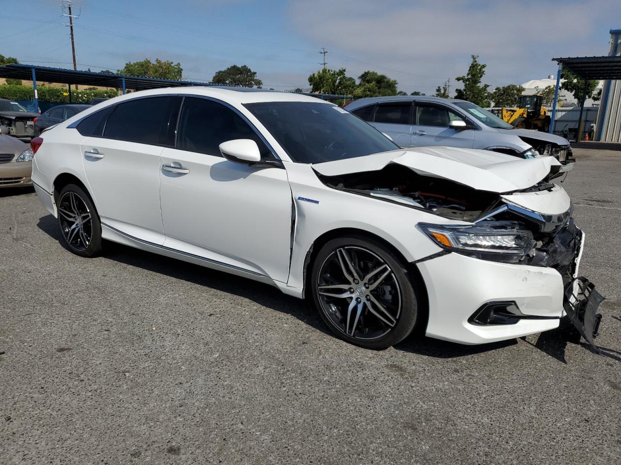 2022 HONDA ACCORD TOURING HYBRID VIN:1HGCV3F96NA017832