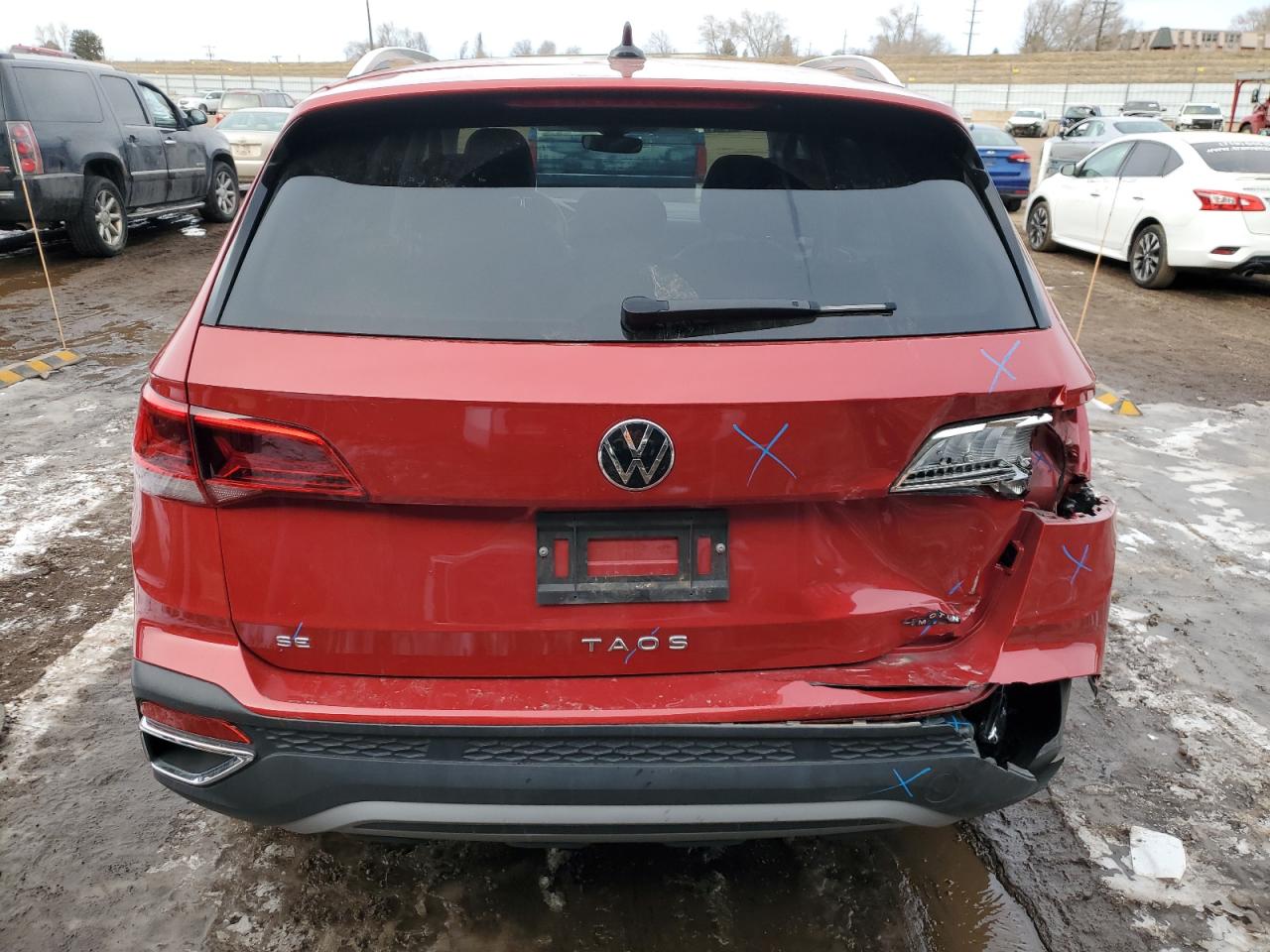 2023 VOLKSWAGEN TAOS SE VIN:3VVNX7B2XPM322971