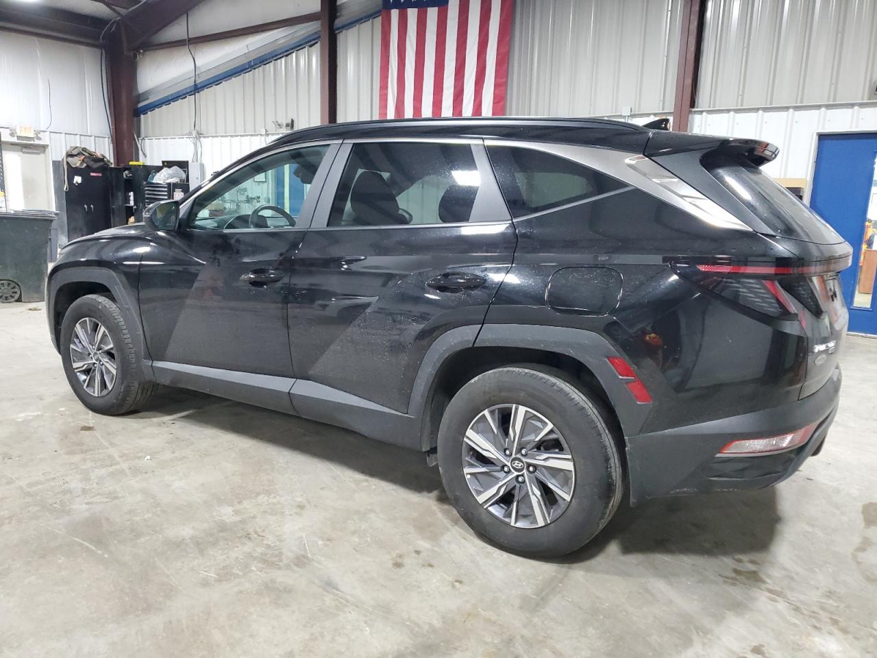 2022 HYUNDAI TUCSON BLUE VIN:KM8JBCA10NU081178