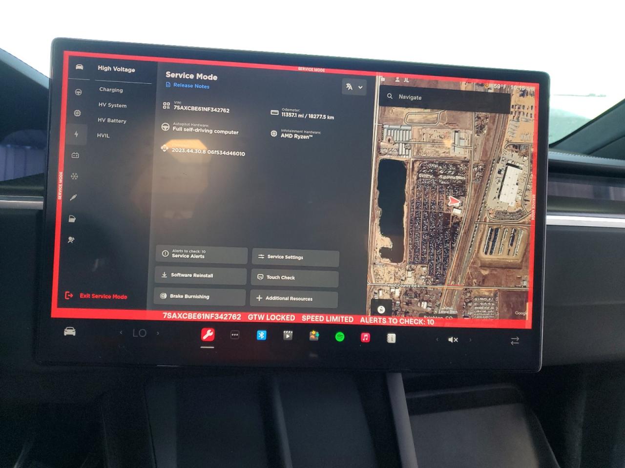 2022 TESLA MODEL X  VIN:7SAXCBE61NF342762