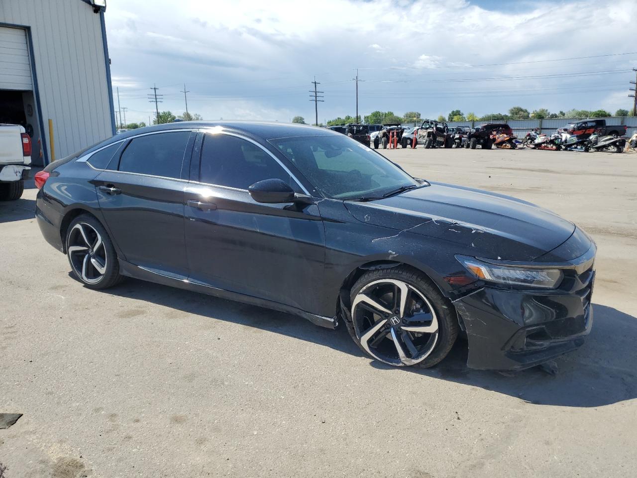 2022 HONDA ACCORD SPORT VIN:1HGCV1F31NA063701