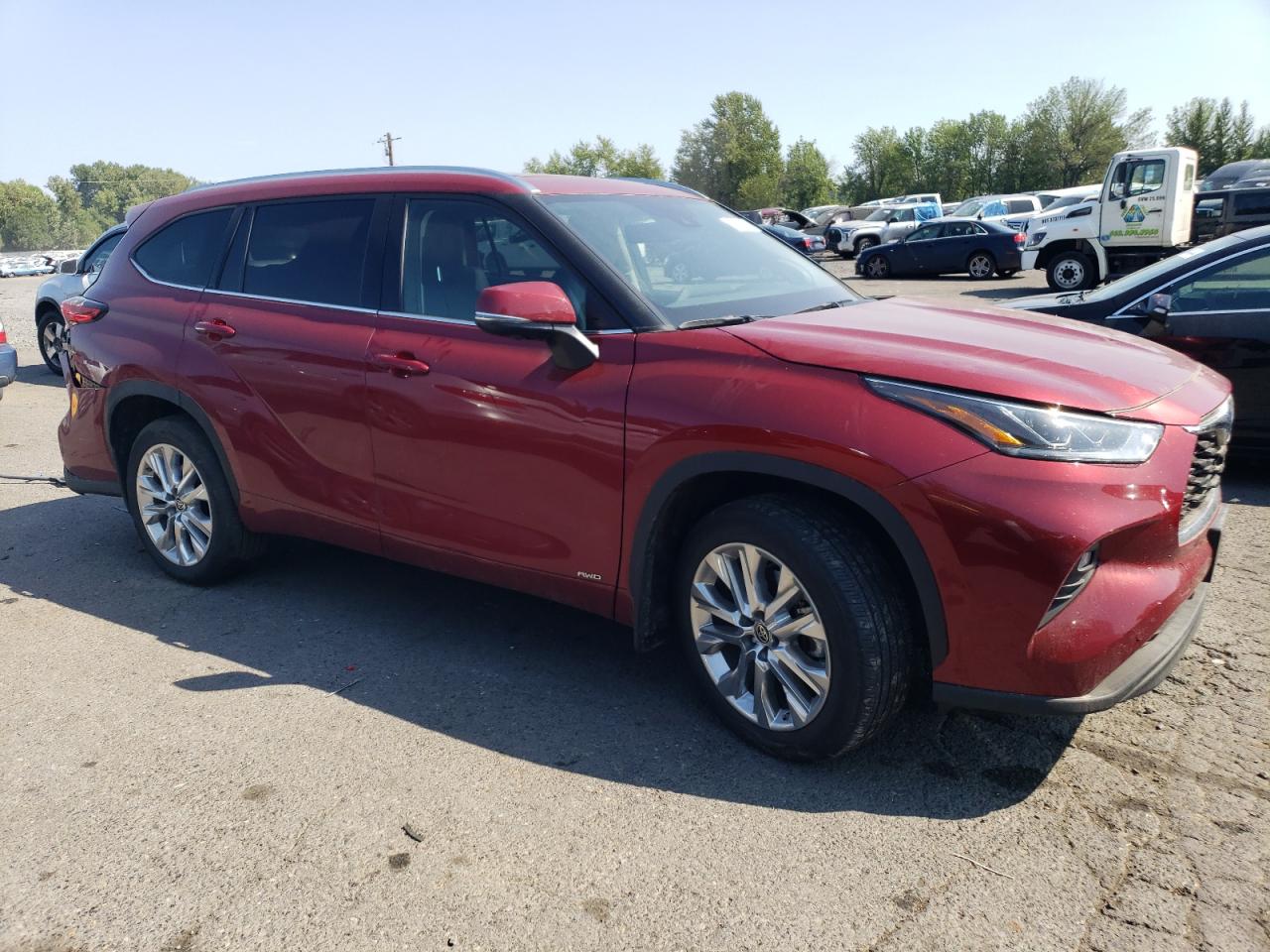 2023 TOYOTA HIGHLANDER HYBRID LIMITED VIN:5TDXBRCH5PS584952