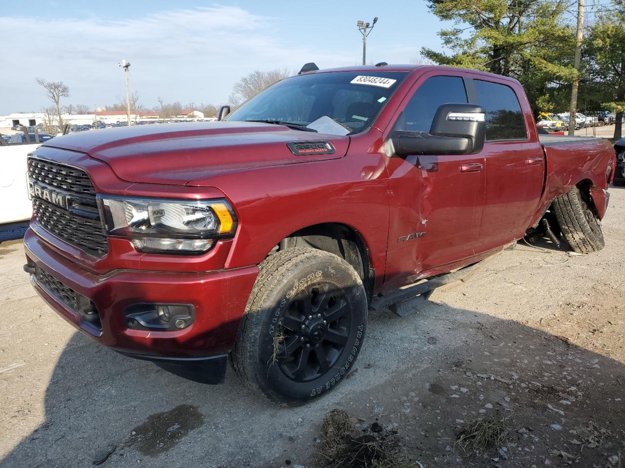 2023 RAM 2500 BIG HORN VIN:3C6UR5DJ9PG527653
