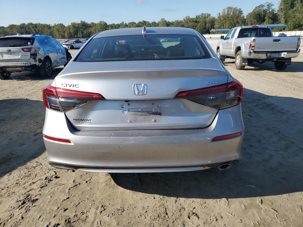 2022 HONDA CIVIC SPORT VIN:2HGFE2F50NH537627