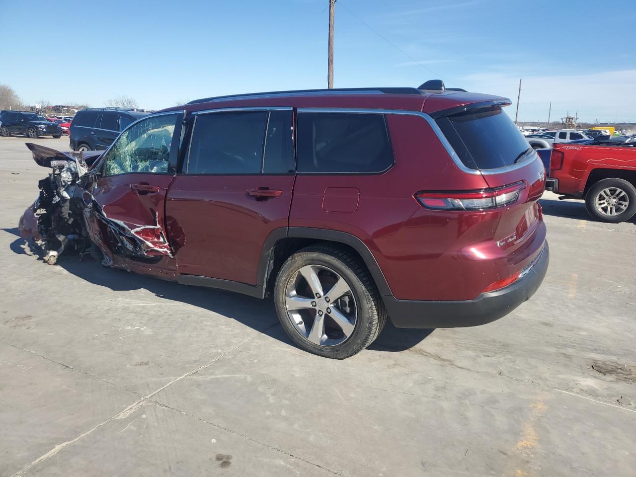 2022 JEEP GRAND CHEROKEE L LIMITED VIN:1C4RJKBGXN8543374