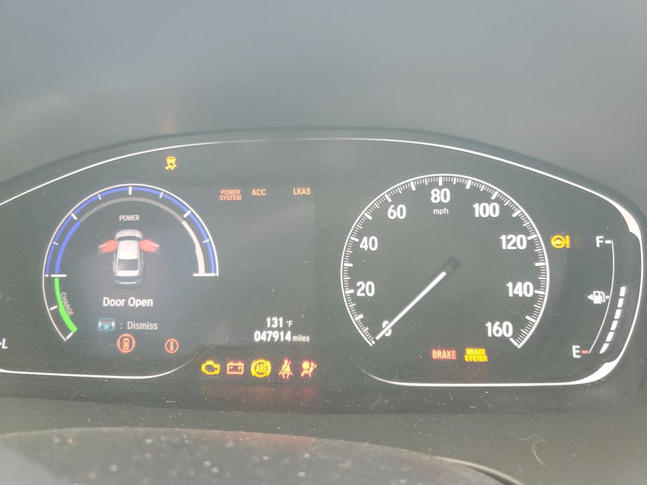 2022 HONDA INSIGHT EX VIN:19XZE4F51NE008948