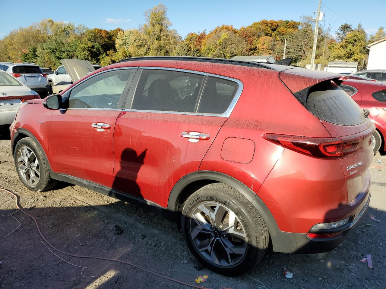 2022 KIA SPORTAGE EX VIN:KNDPNCAC0N7957401
