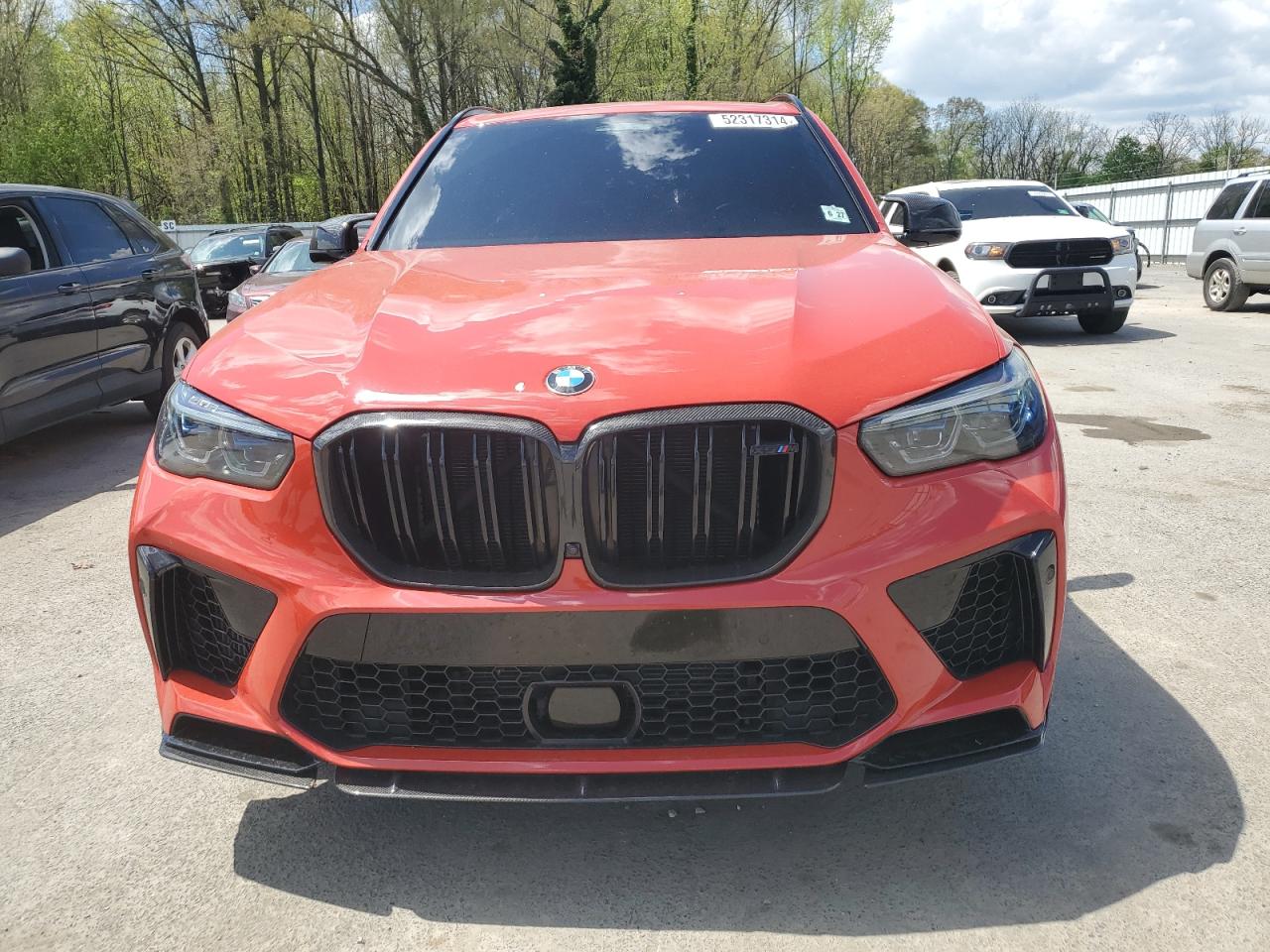 2022 BMW X5 M VIN:5YMJU0C04N9L14104