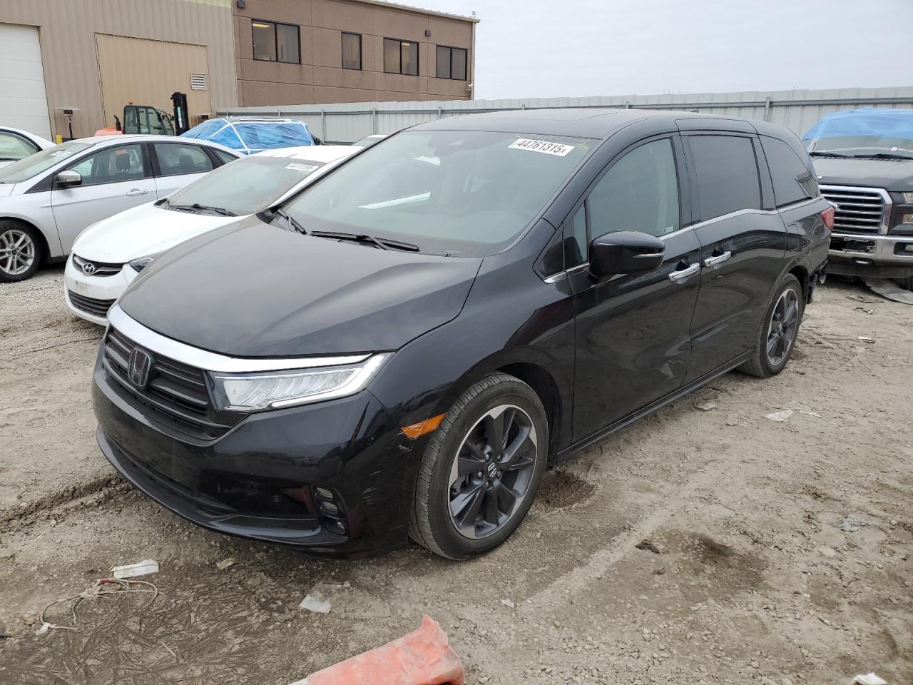 2022 HONDA ODYSSEY ELITE VIN:5FNRL6H92NB038679