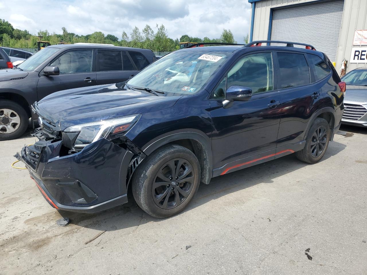 2022 SUBARU FORESTER SPORT VIN:JF2SKAGC4NH520138