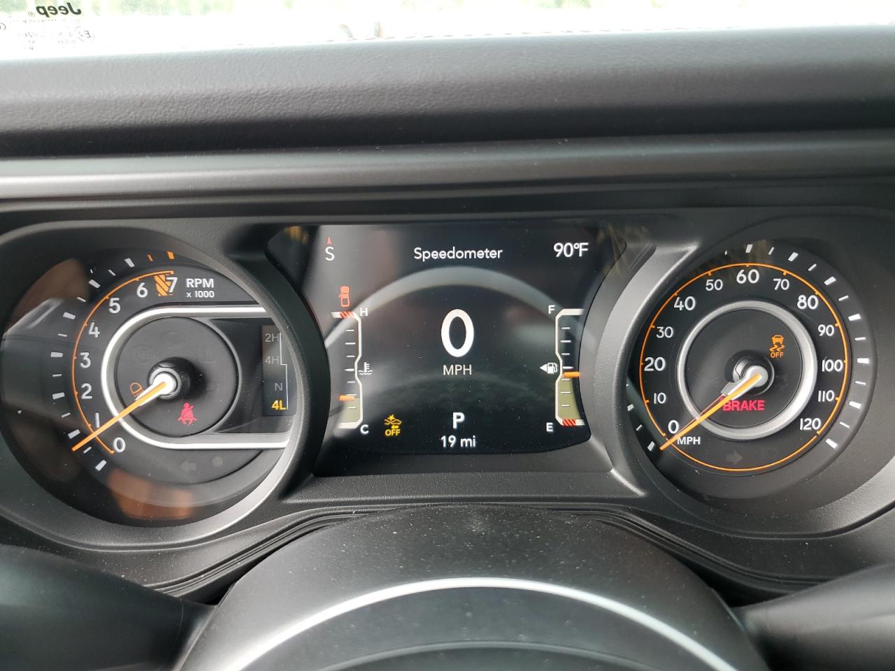 2024 JEEP GLADIATOR SPORT VIN:1C6HJTAG4RL119623