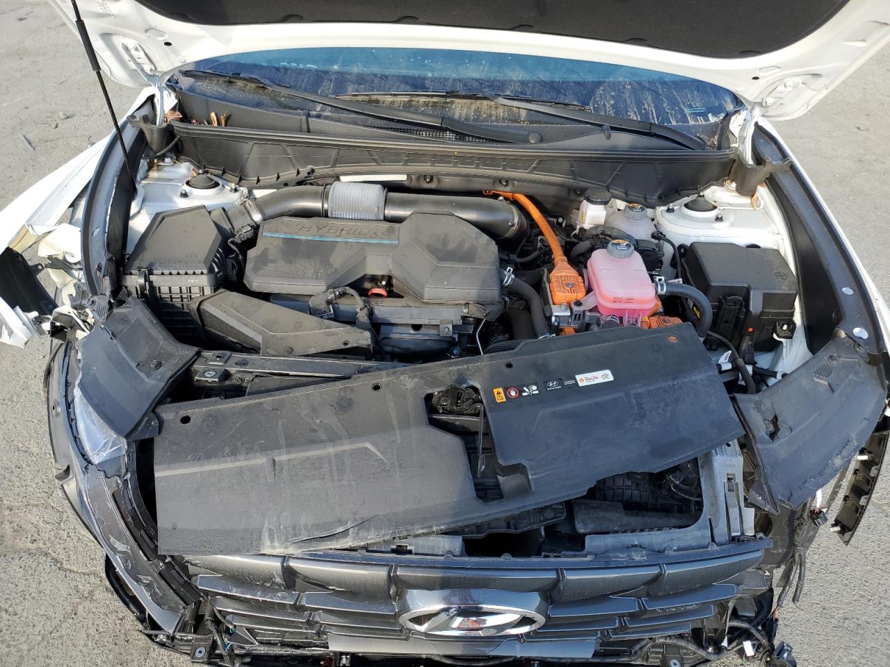 2022 HYUNDAI TUCSON BLUE VIN:KM8JBCA17NU024363