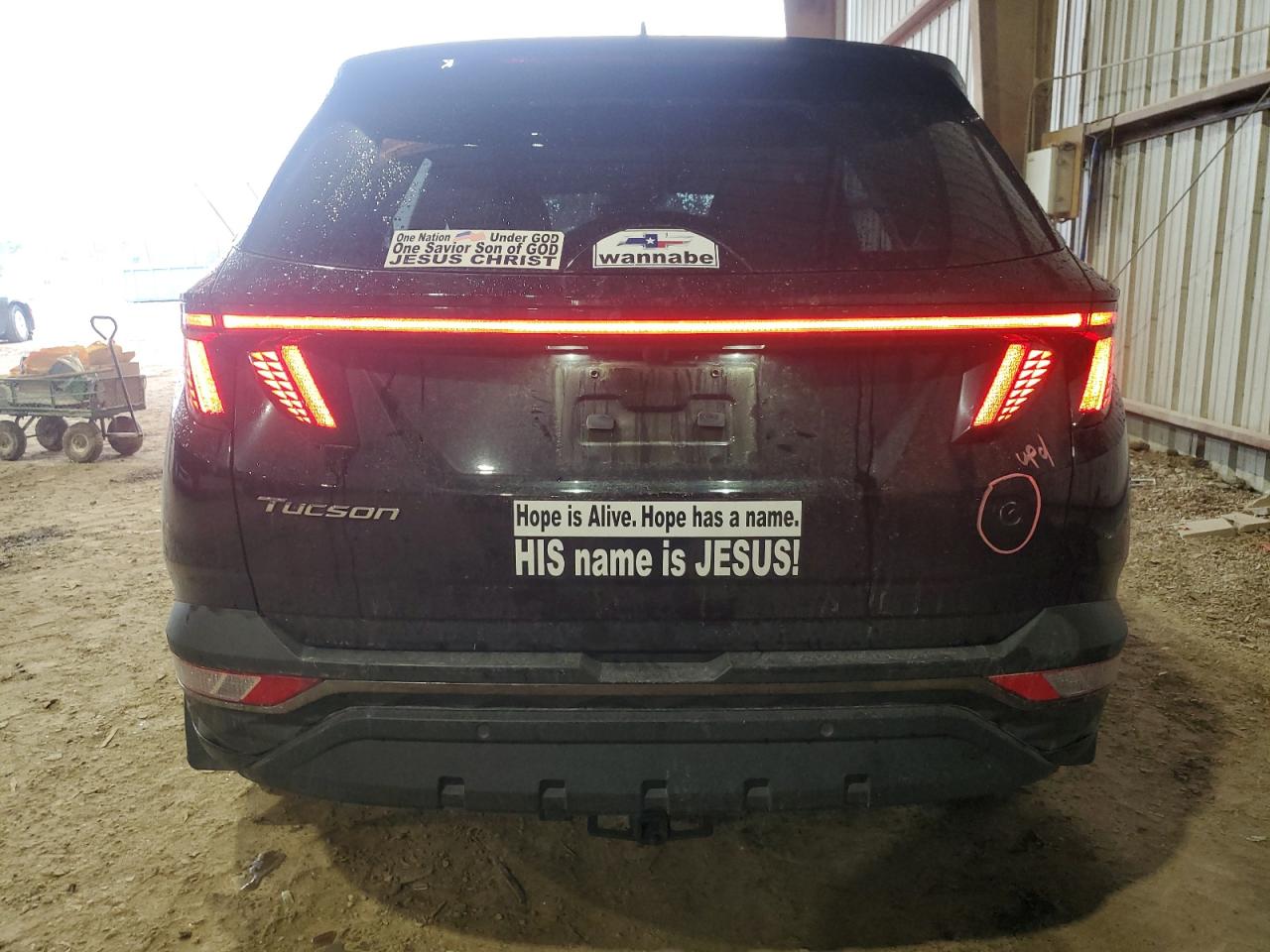2022 HYUNDAI TUCSON N LINE VIN:KM8JF3AE1NU157871