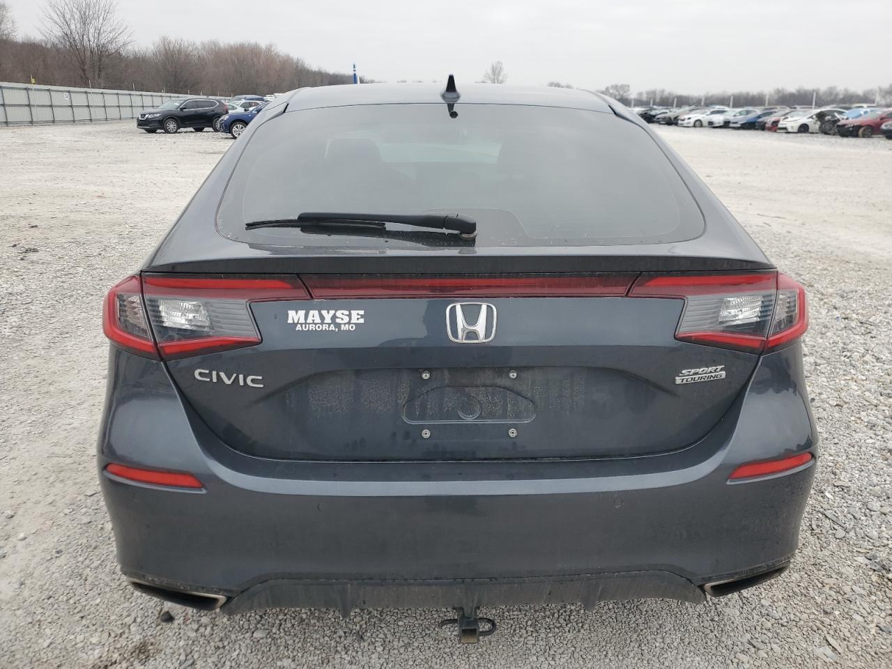 2022 HONDA CIVIC SPORT TOURING VIN:19XFL1H86NE007664