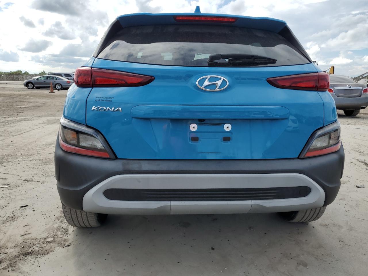 2022 HYUNDAI KONA SEL VIN:KM8K62AB7NU776060