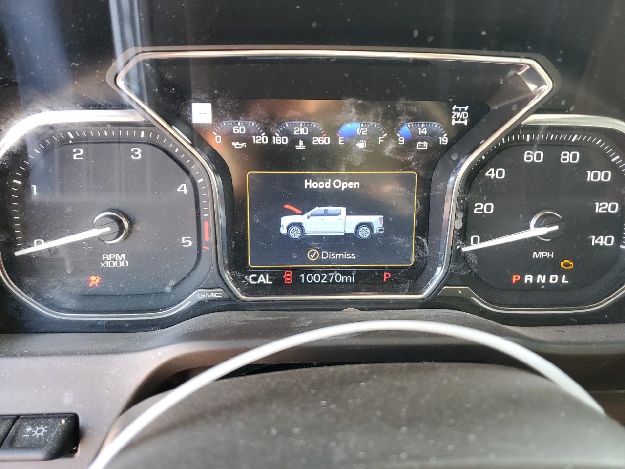2022 GMC SIERRA K2500 DENALI VIN:1GT49REY1NF150584