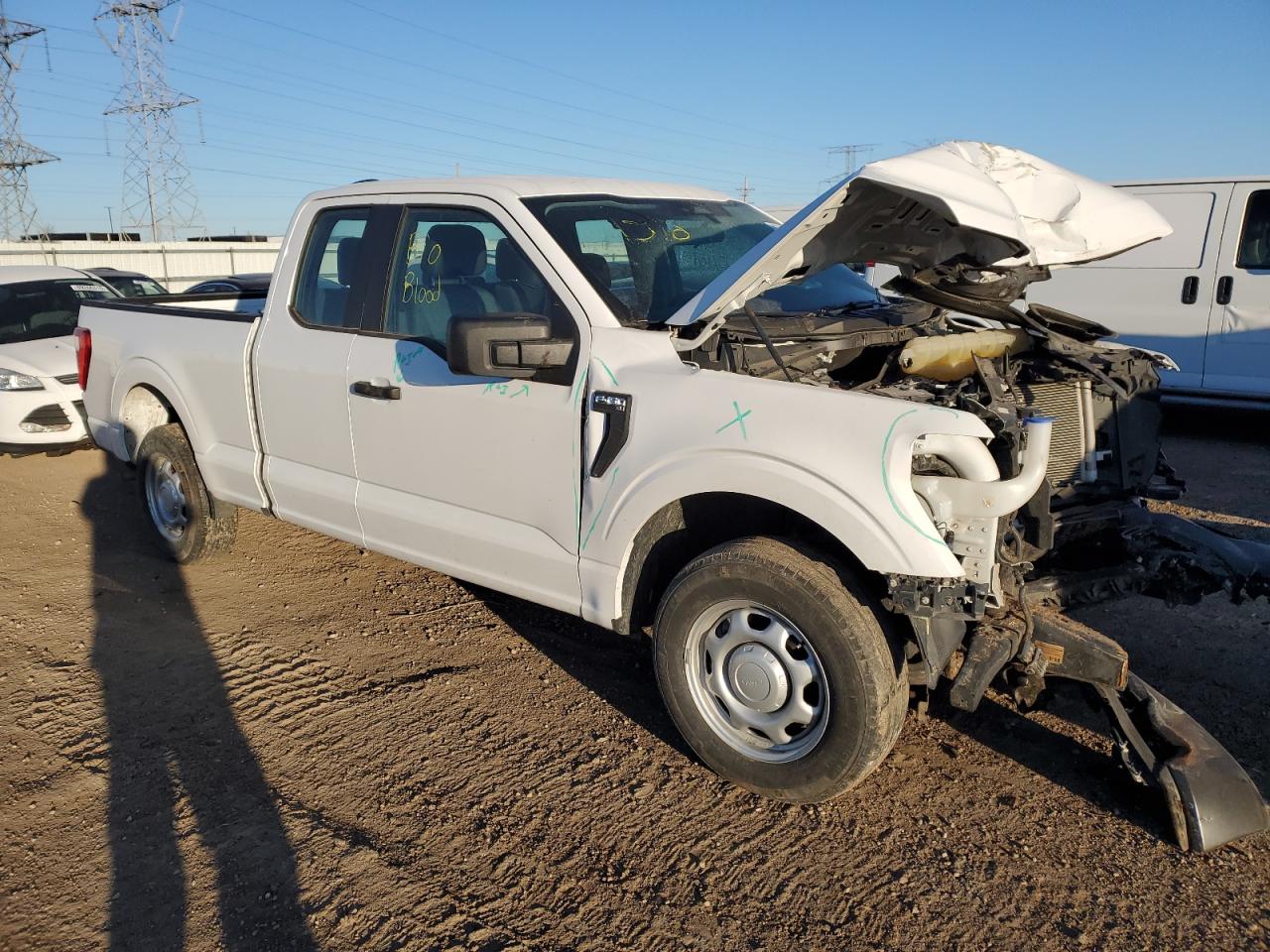 2023 FORD F150 SUPER CAB VIN:1FTEX1CB0PKD08708