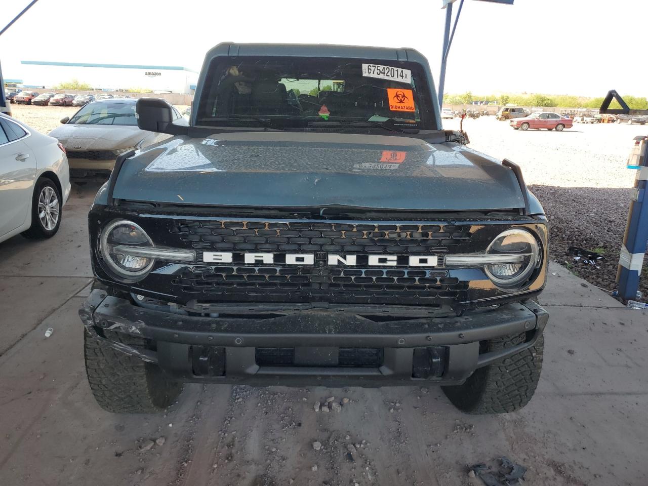 2022 FORD BRONCO BASE VIN:1FMEE5DP8NLB82303