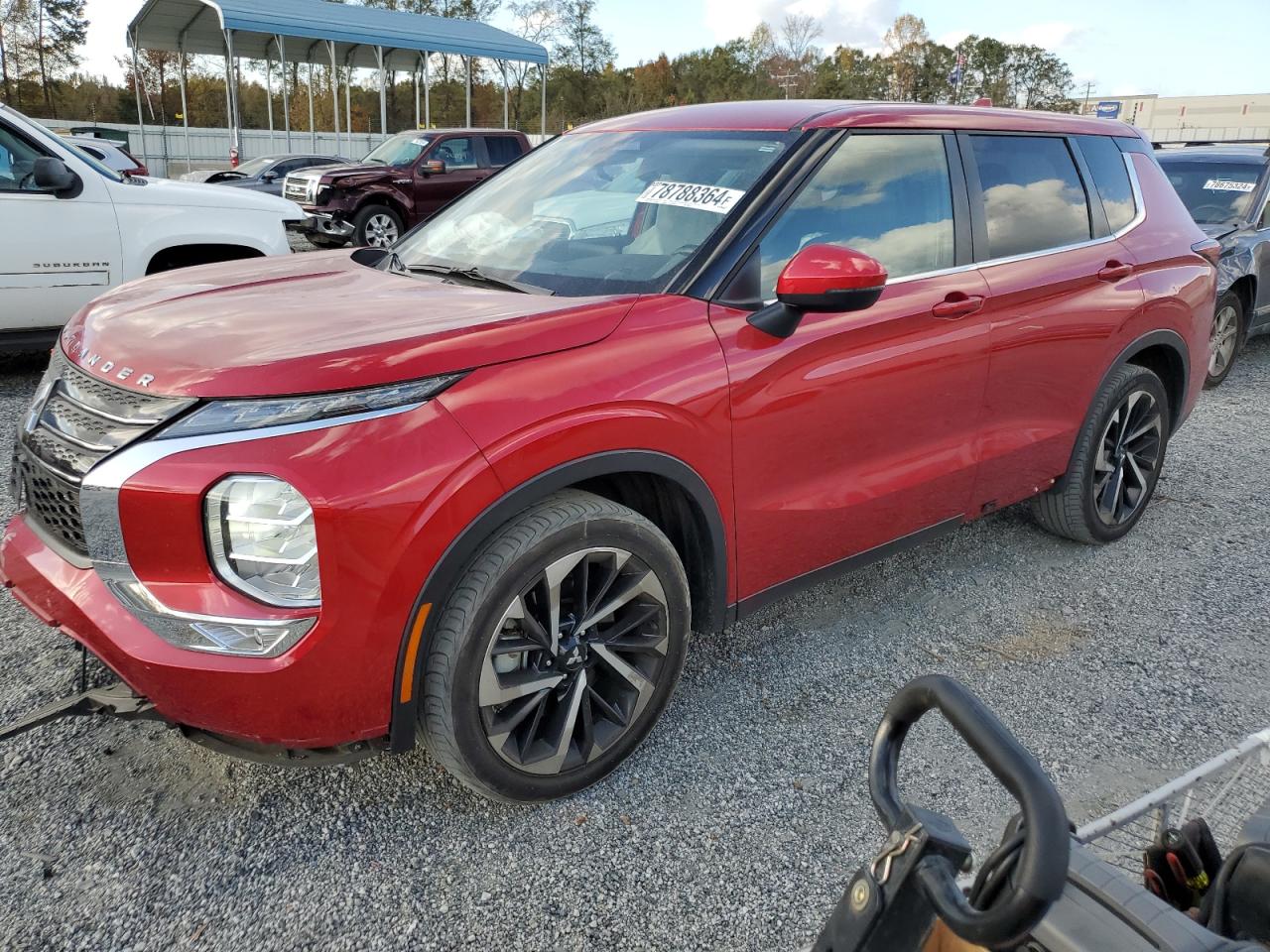 2023 MITSUBISHI OUTLANDER SE VIN:JA4J3UA89PZ025020