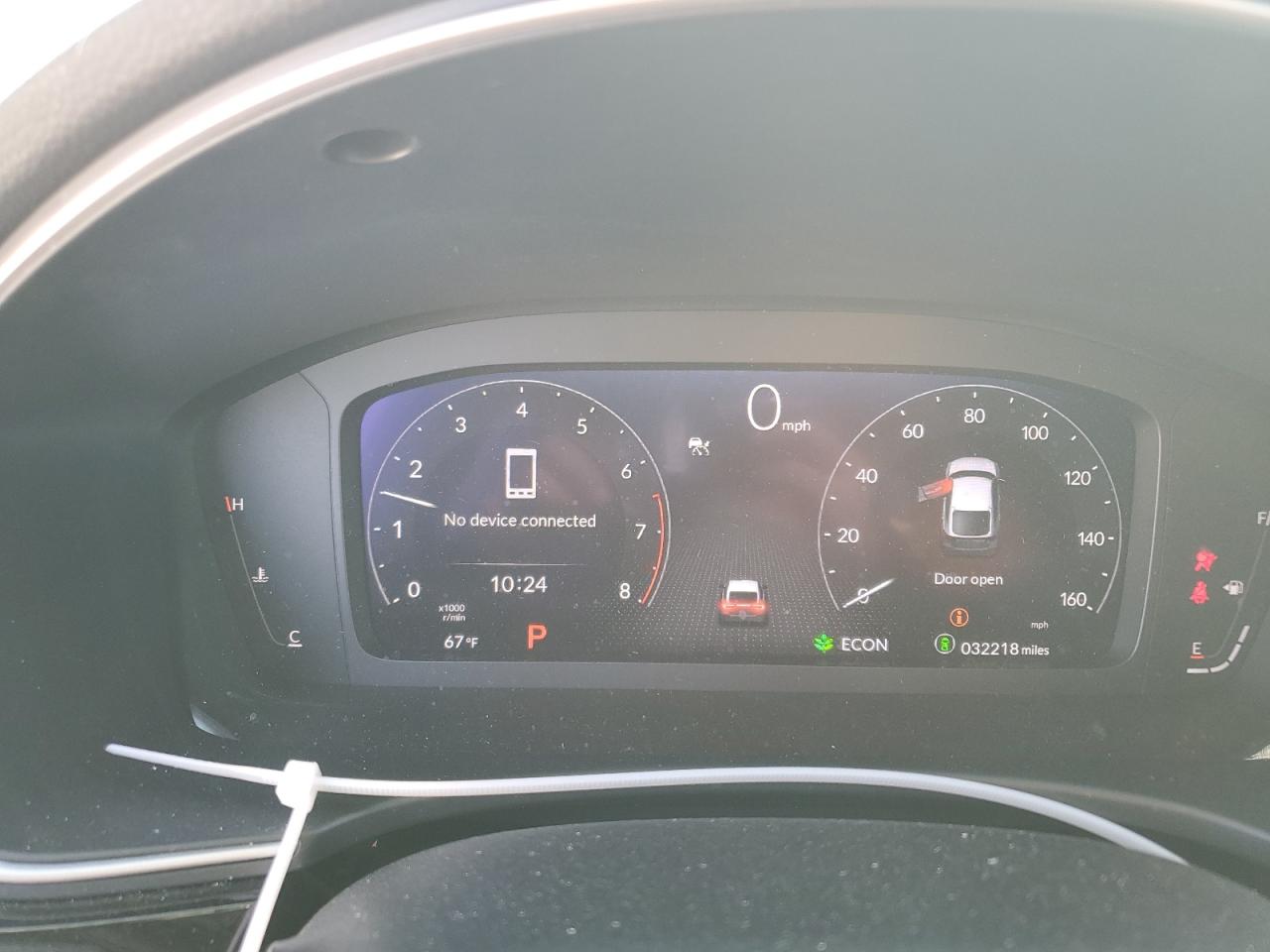 2022 HONDA CIVIC SPORT TOURING VIN:19XFL1H83NE023109