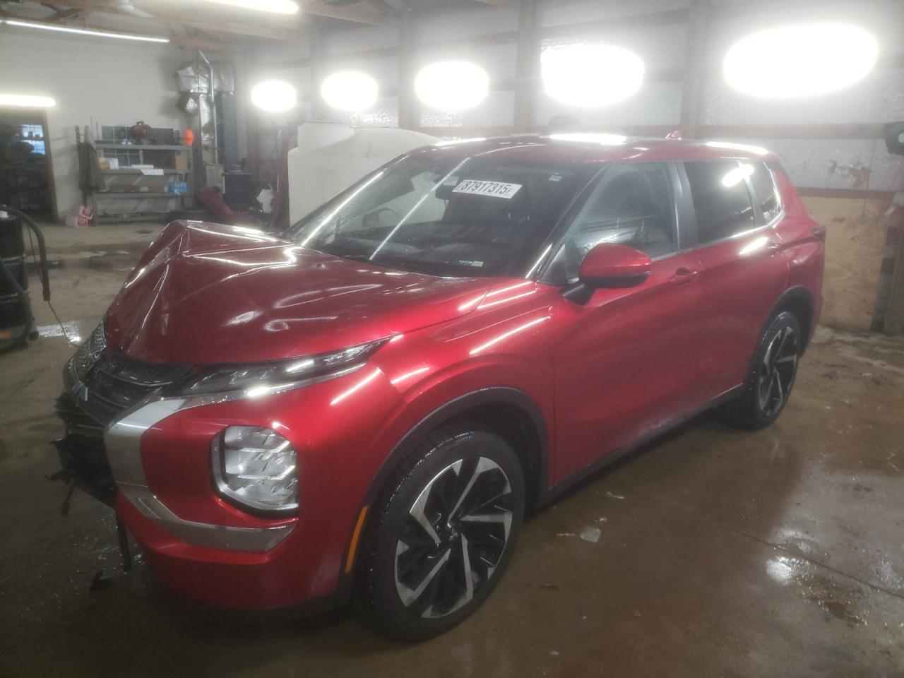 2022 MITSUBISHI OUTLANDER ES VIN:JA4J3TA89NZ065153