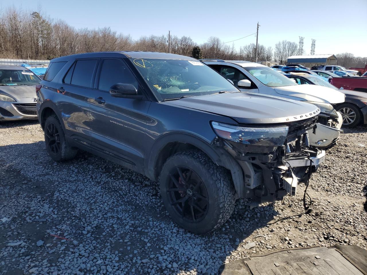 2022 FORD EXPLORER ST VIN:1FM5K8GC5NGB60674