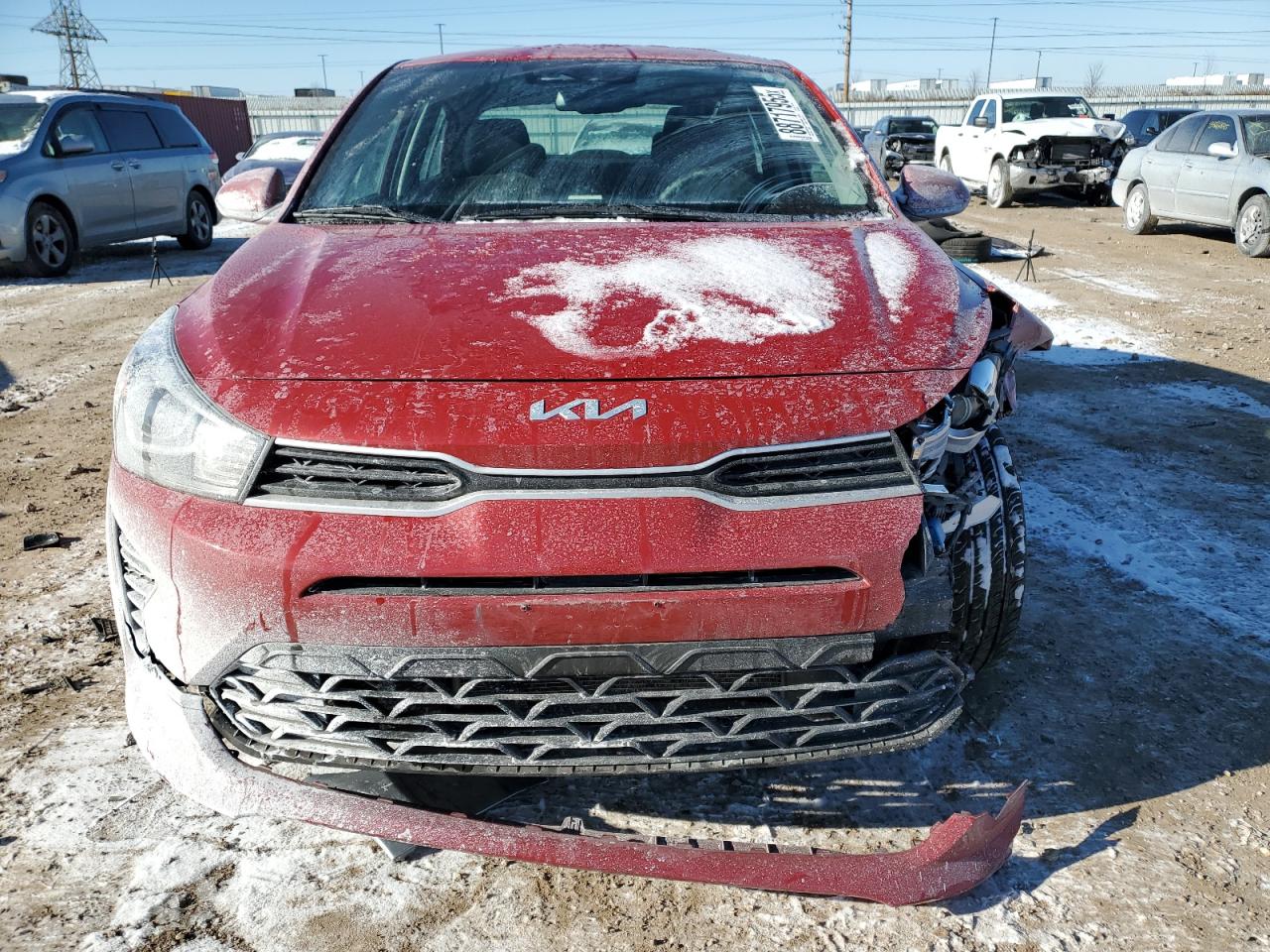 2022 KIA RIO LX VIN:3KPA24AD2NE483433