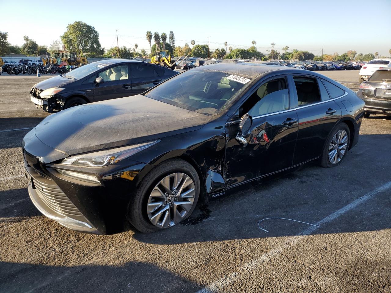 2022 TOYOTA MIRAI LE VIN:JTDAAAAA4NA004939
