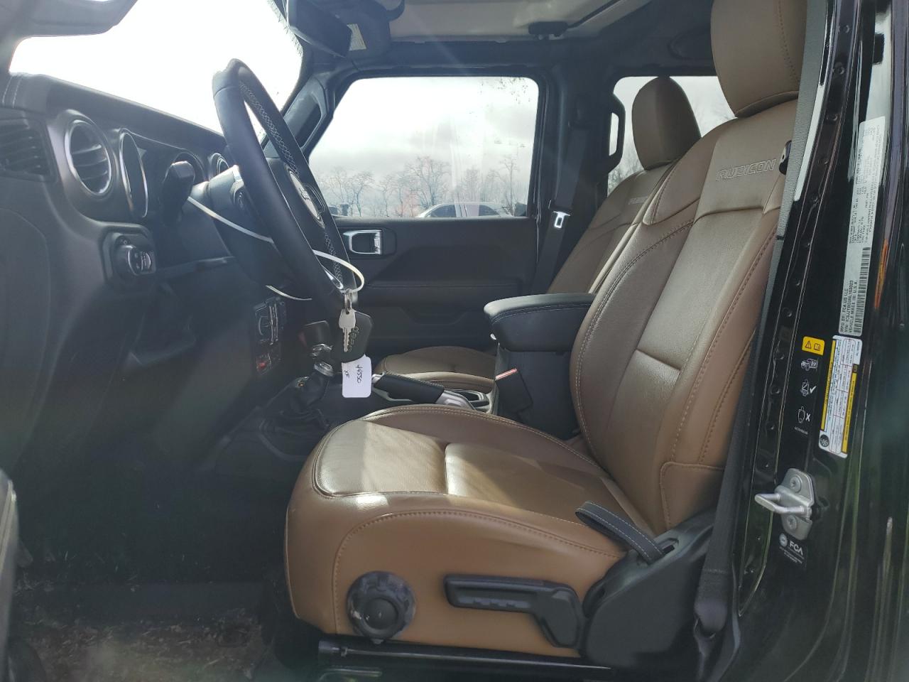 2022 JEEP GLADIATOR RUBICON VIN:1C6JJTBG0NL163323