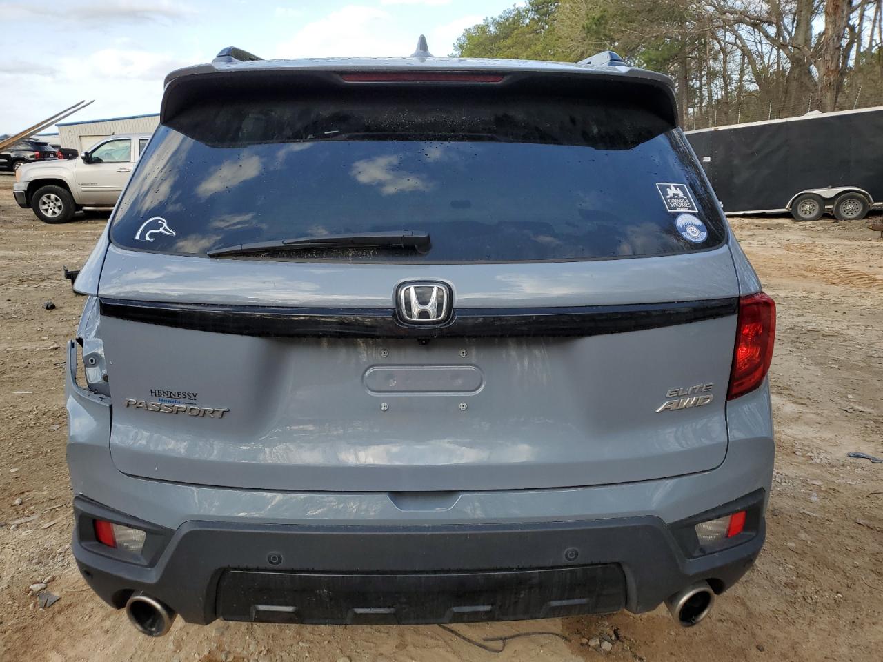 2022 HONDA PASSPORT ELITE VIN:5FNYF8H01NB002305