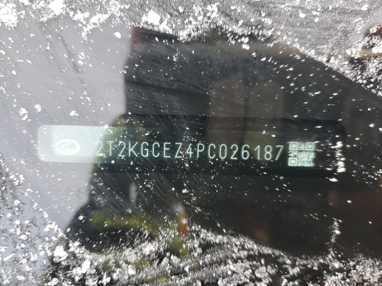 2023 LEXUS NX 350 VIN:2T2KGCEZ4PC026187