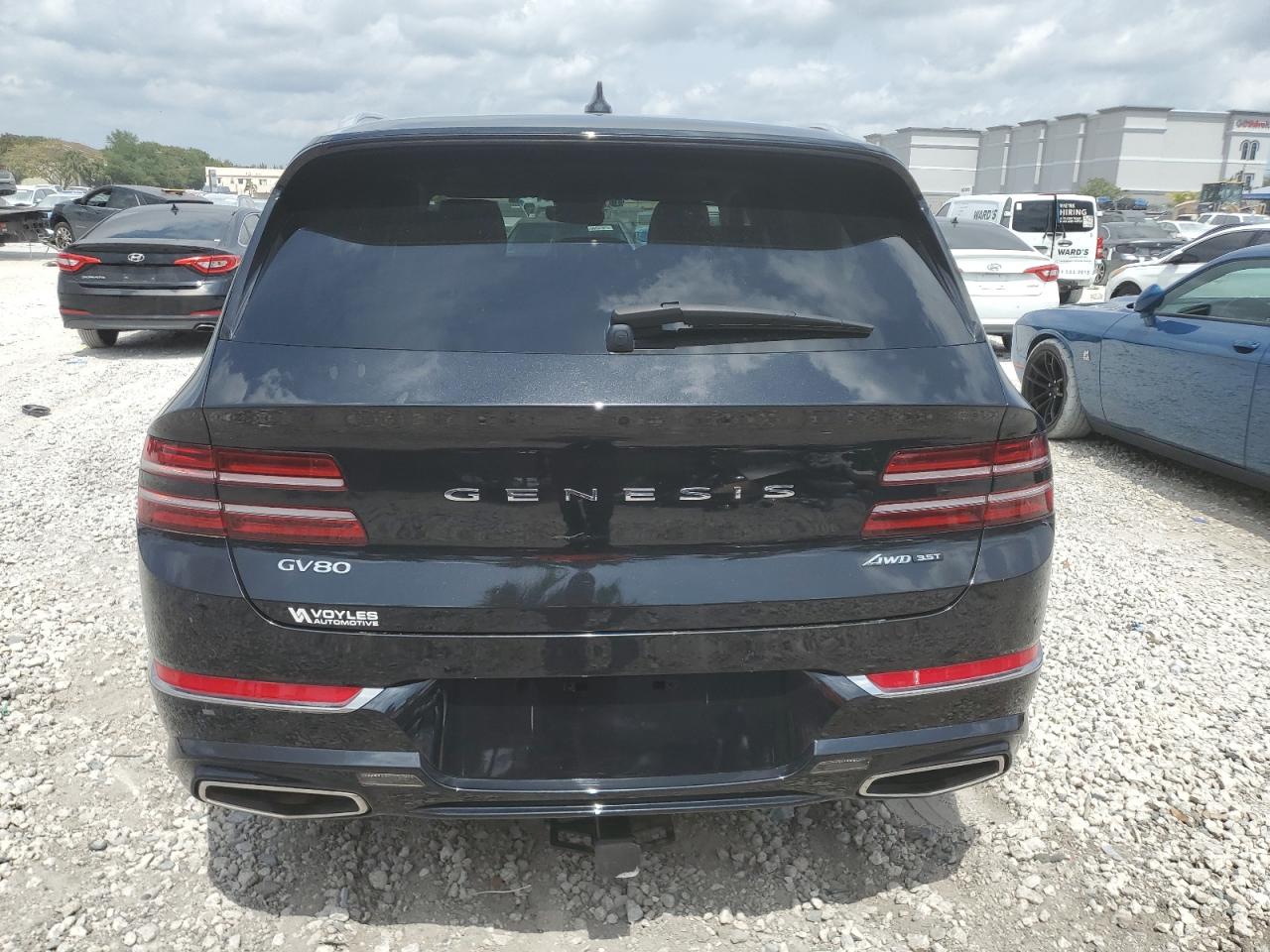 2022 GENESIS GV80 BASE VIN:KMUHCESC4NU080544