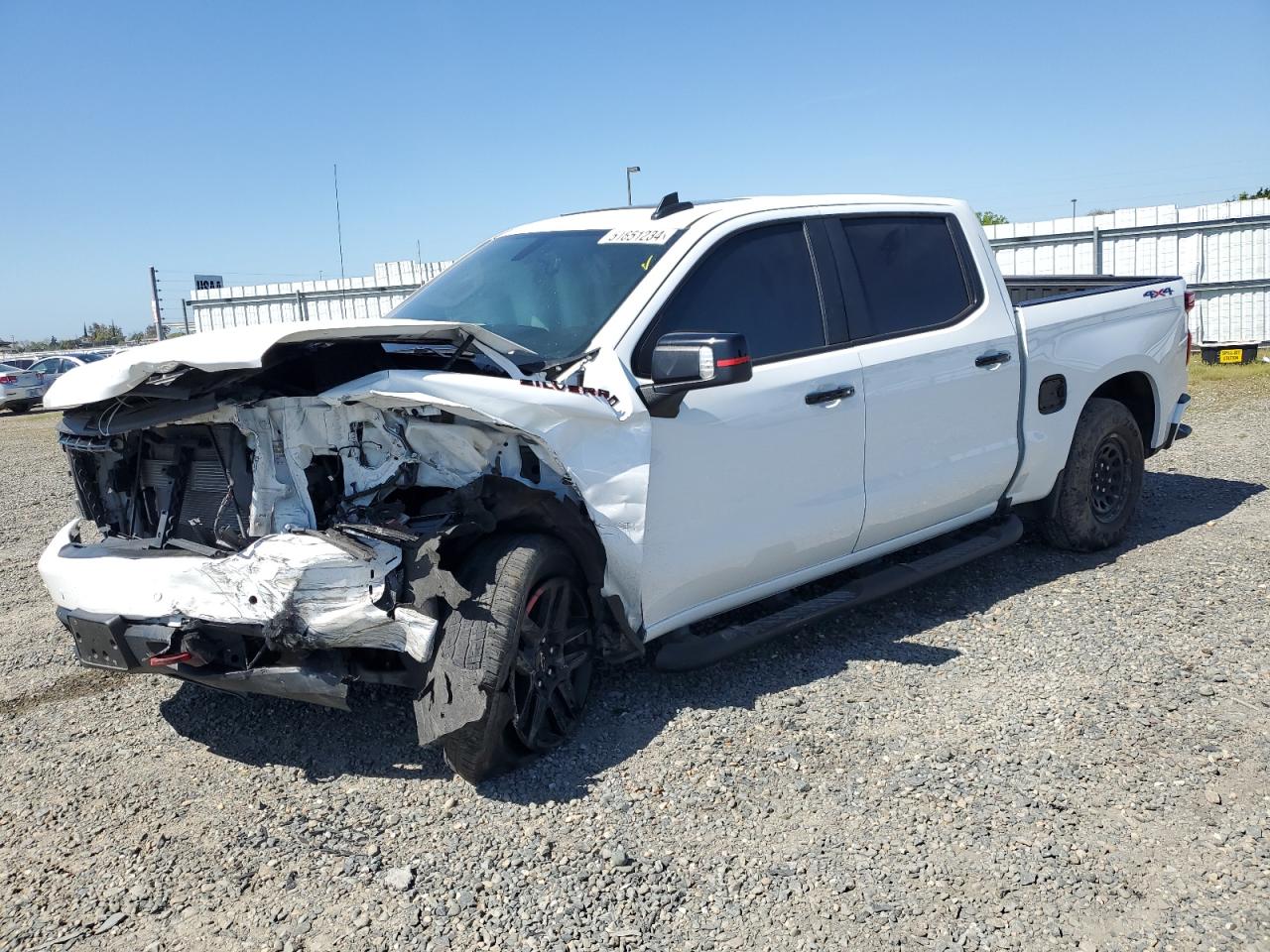 2022 CHEVROLET SILVERADO LTD K1500 RST VIN:1GCUYEED9NZ128873